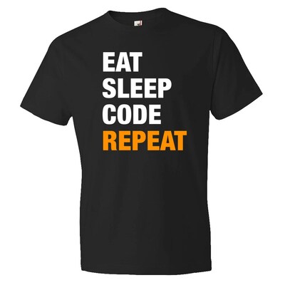 Engineer Gift. Eat Sleep Code Repeat Shirt. Funny Engineer Tee. Engineer Shirt. Code Gift. Code Shirt. Coder Gift. Coder Shirt - image1